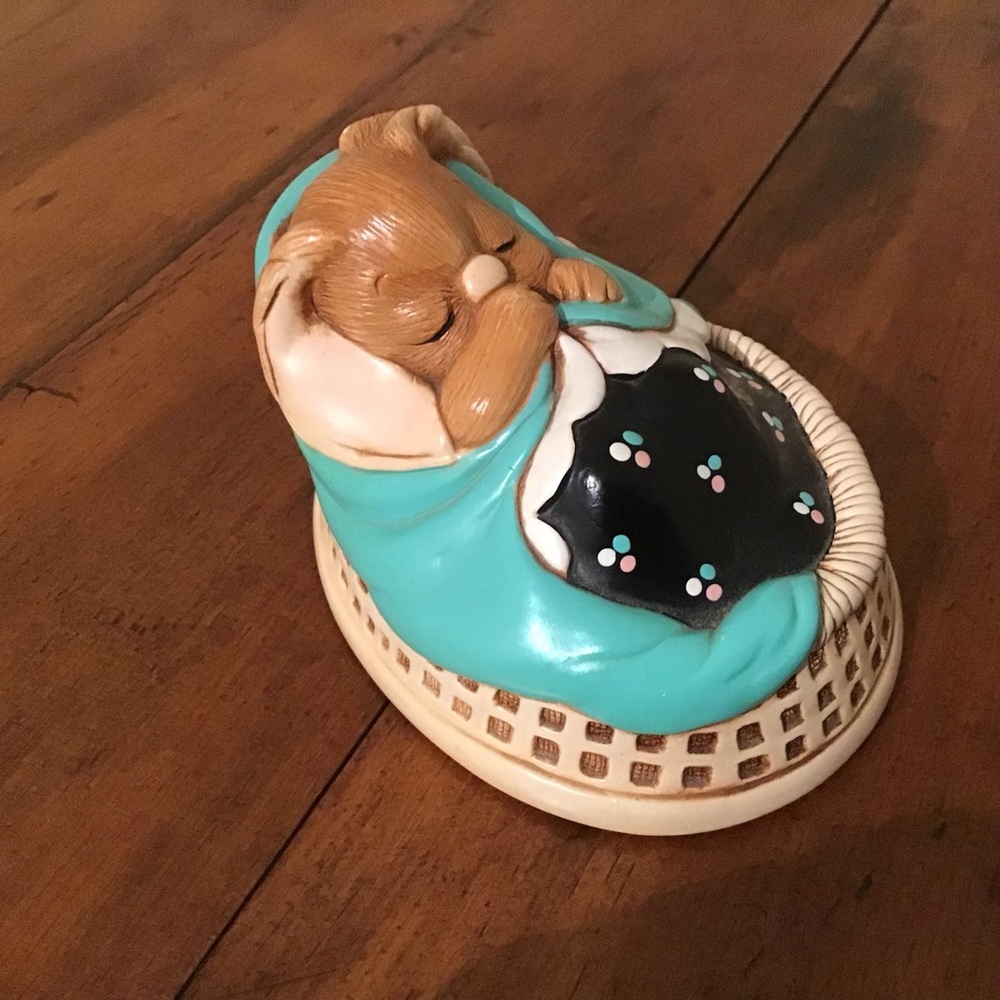 Hand-Painted Bunny Figurines-Set of 3 - Picture 4 of 8